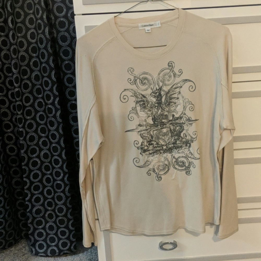 Calvin Klein Casual Crew Neck Shirt